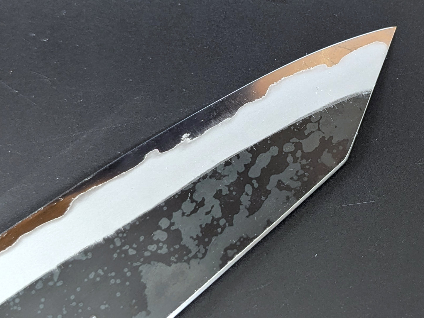 Yuuwa Aogami #2 Kurouchi Santoku 165mm (6.49in) Cherry Handle