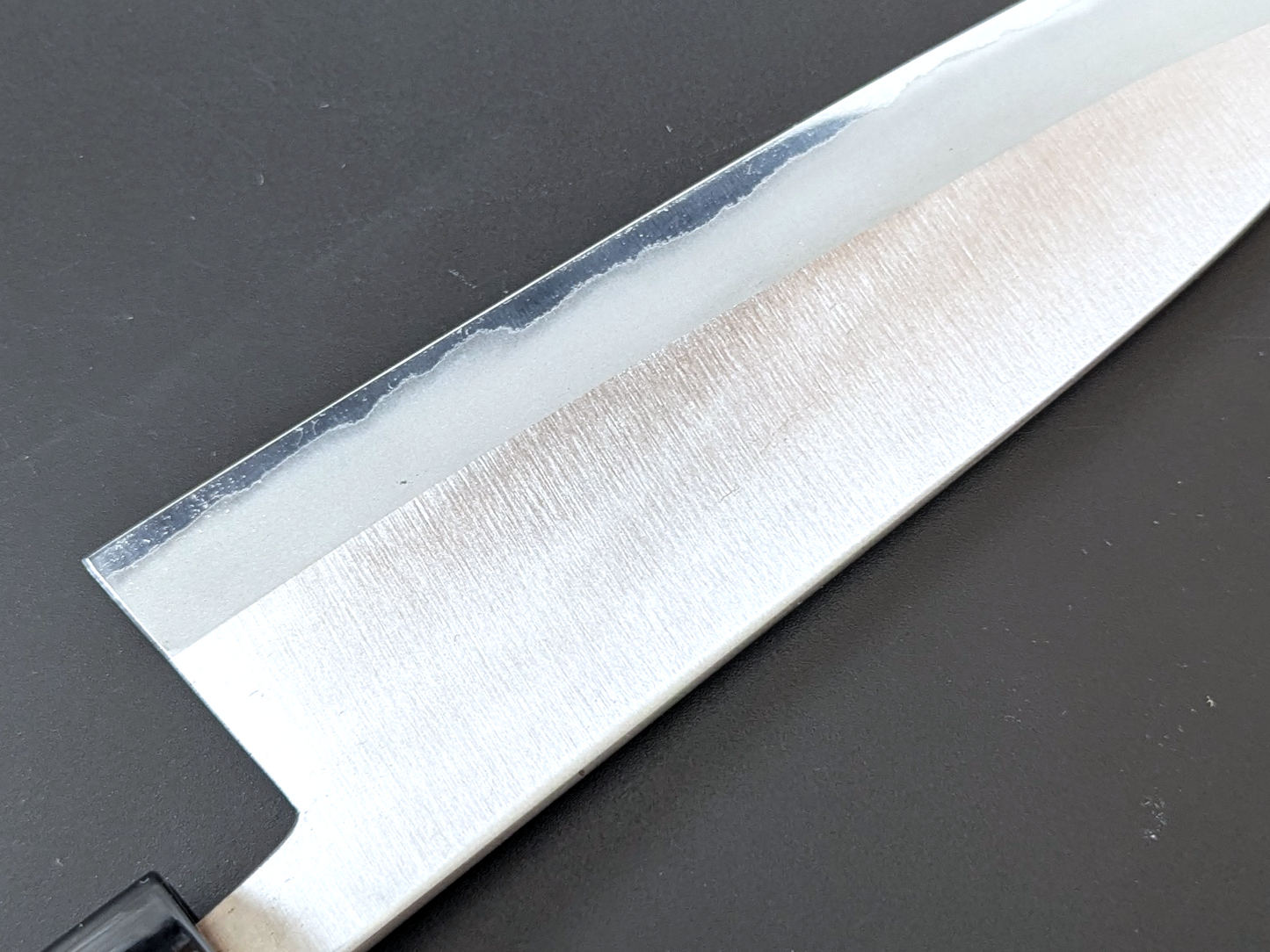 Sadamasa Stainless Clad Aogami #2 Migaki Santoku 165mm
