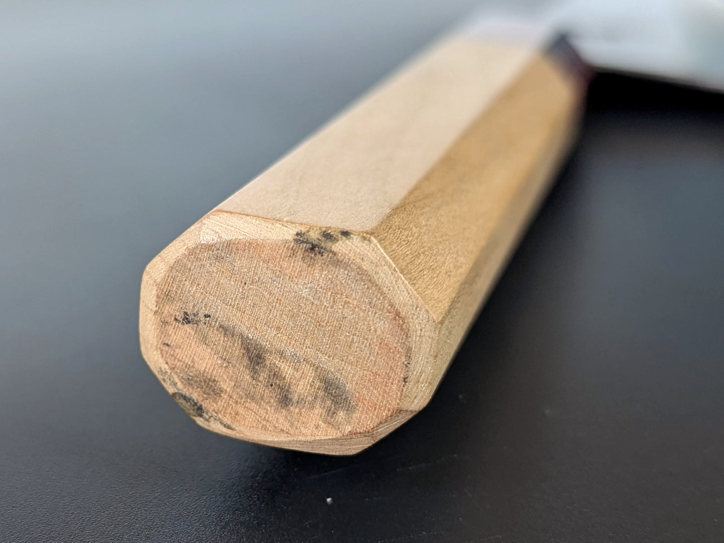Yuuwa Aogami #2 Kurouchi Santoku 165mm (6.49in) Cherry Handle