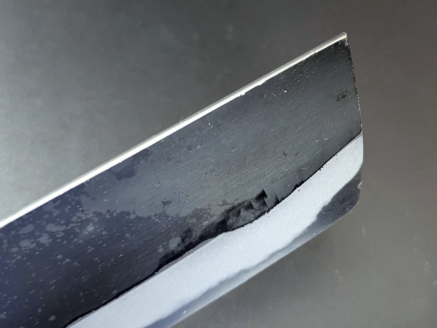 Sadamasa Aogami #2 Kurouchi Nakiri 165mm (6.49in)