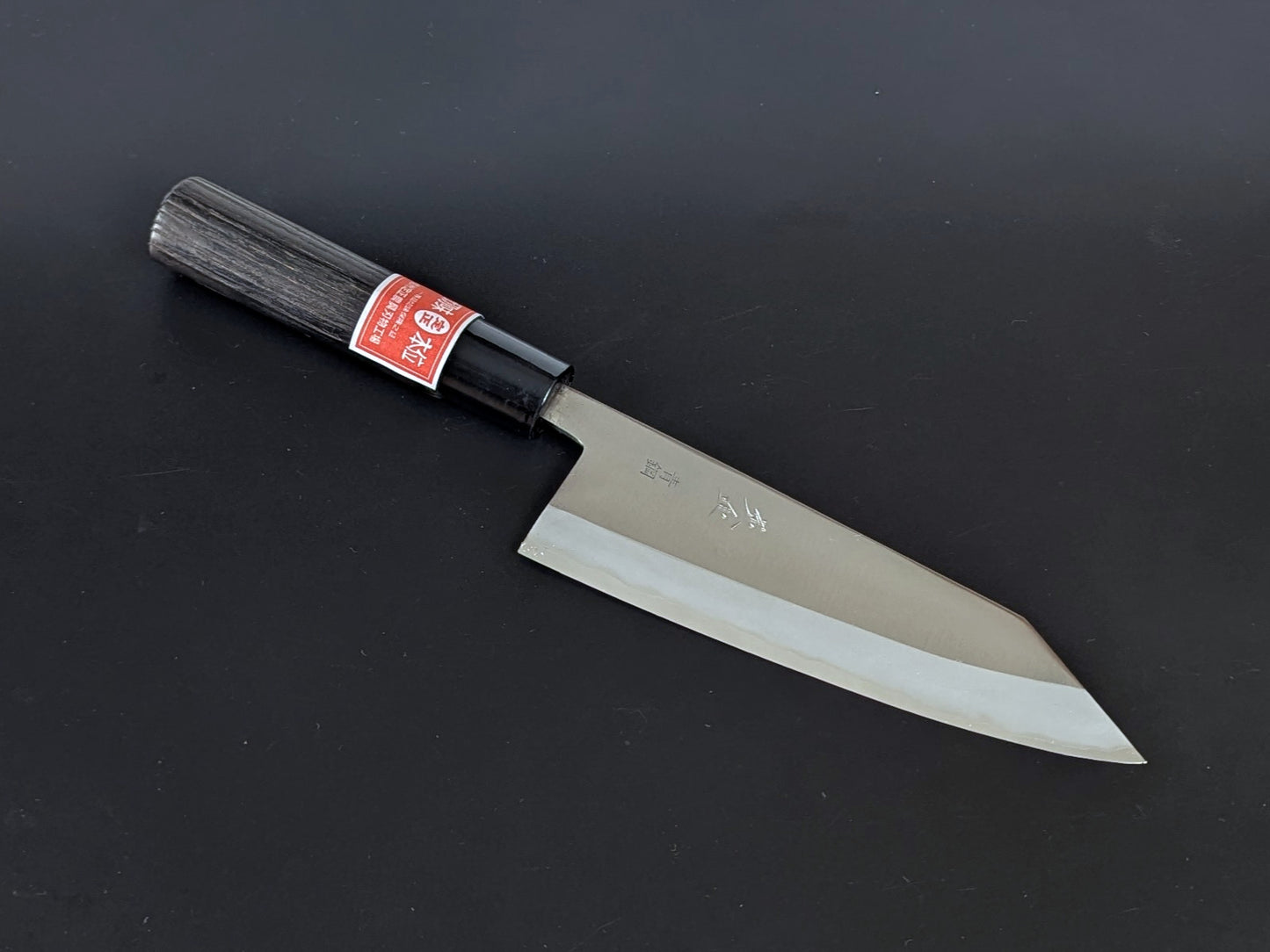 Sadamasa Stainless Clad Aogami #2 Migaki Kiritsuke Santoku 165mm