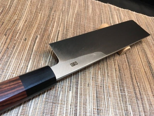 Goh Umanosuke Yoshihiro Blue Steel #2 Kasumi Usuba 195mm Rosewood Handle