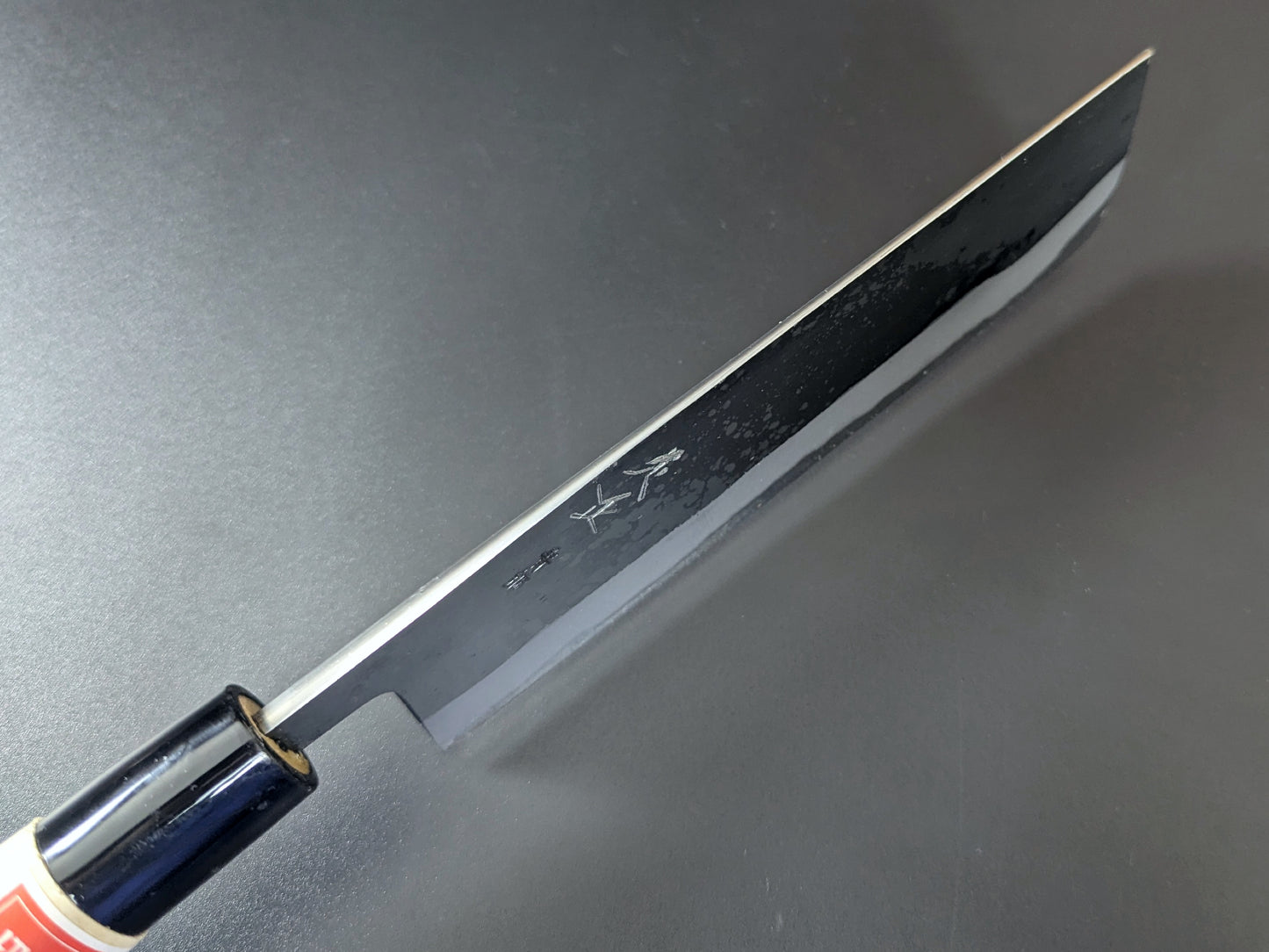 Sadamasa Aogami #2 Kurouchi Nakiri 165mm (6.49in)