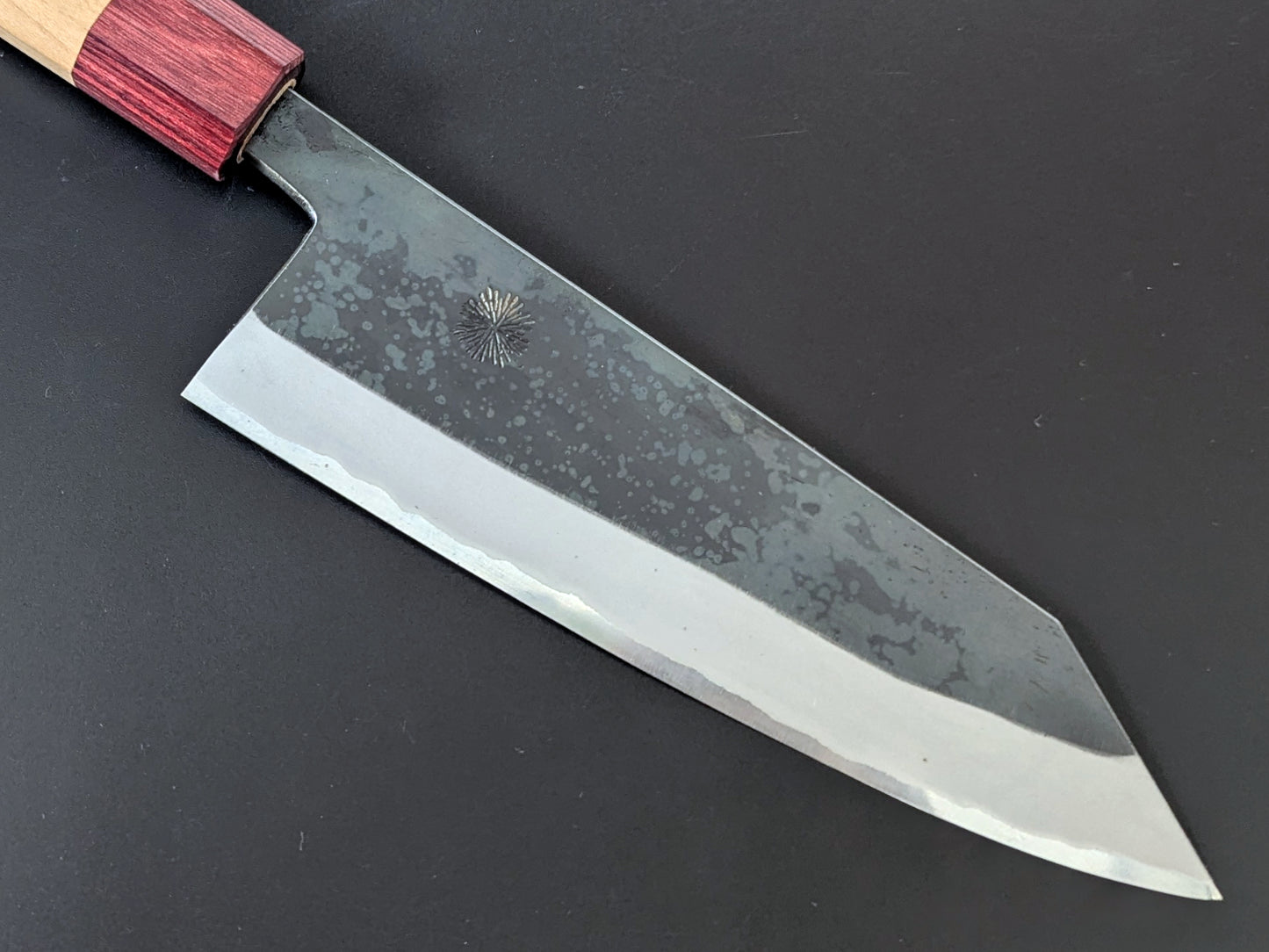 Yuuwa Aogami #2 Kurouchi Santoku 165mm (6.49in) Cherry Handle
