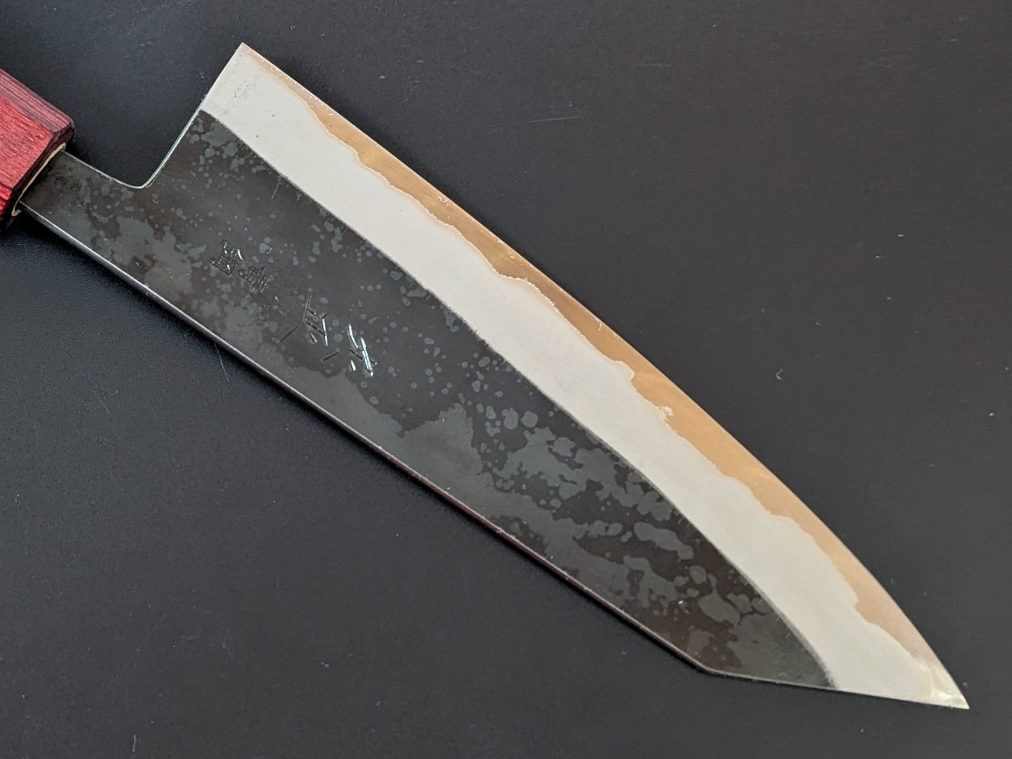 Yuuwa Aogami #2 Kurouchi Santoku 165mm (6.49in) Cherry Handle