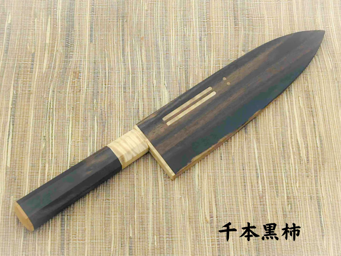 Yoshihiro ZA18 Damascus Santoku 180mm Premium Wood Sheath