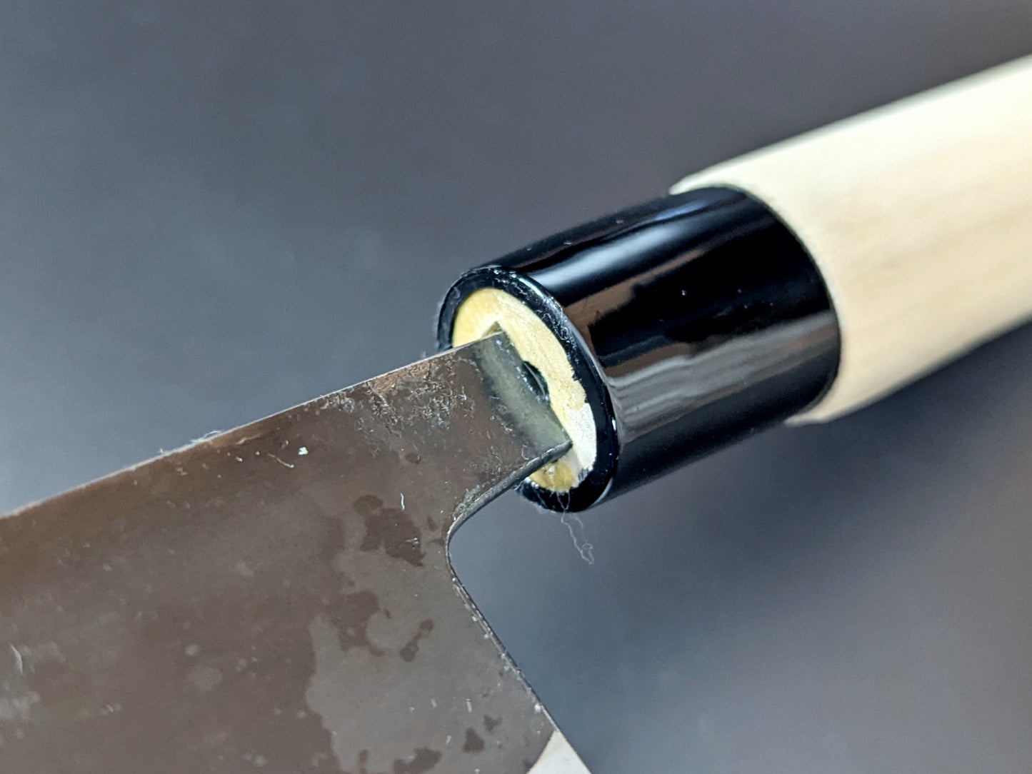 Sadamasa Aogami #2 Kurouchi Nakiri 165mm (6.49in)