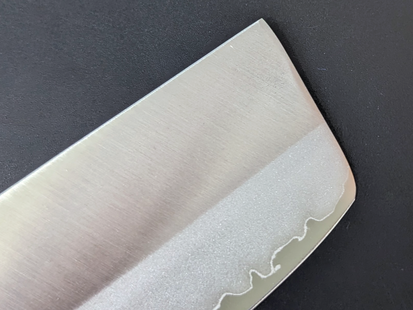 Yoshihiro VG1 Nakiri 160mm (6.29in) Mahogany Plywood Handle