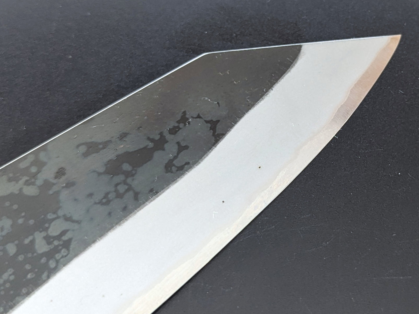 Yuuwa Aogami #2 Kurouchi Santoku 165mm (6.49in) Cherry Handle