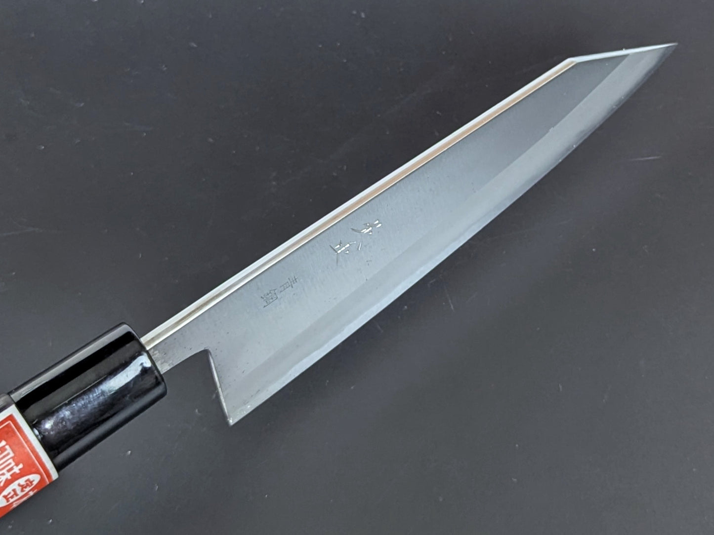 Sadamasa Stainless Clad Aogami #2 Migaki Kiritsuke Santoku 165mm