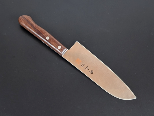 Inoguchi AUS8 Santoku 165mm Rosewood Handle