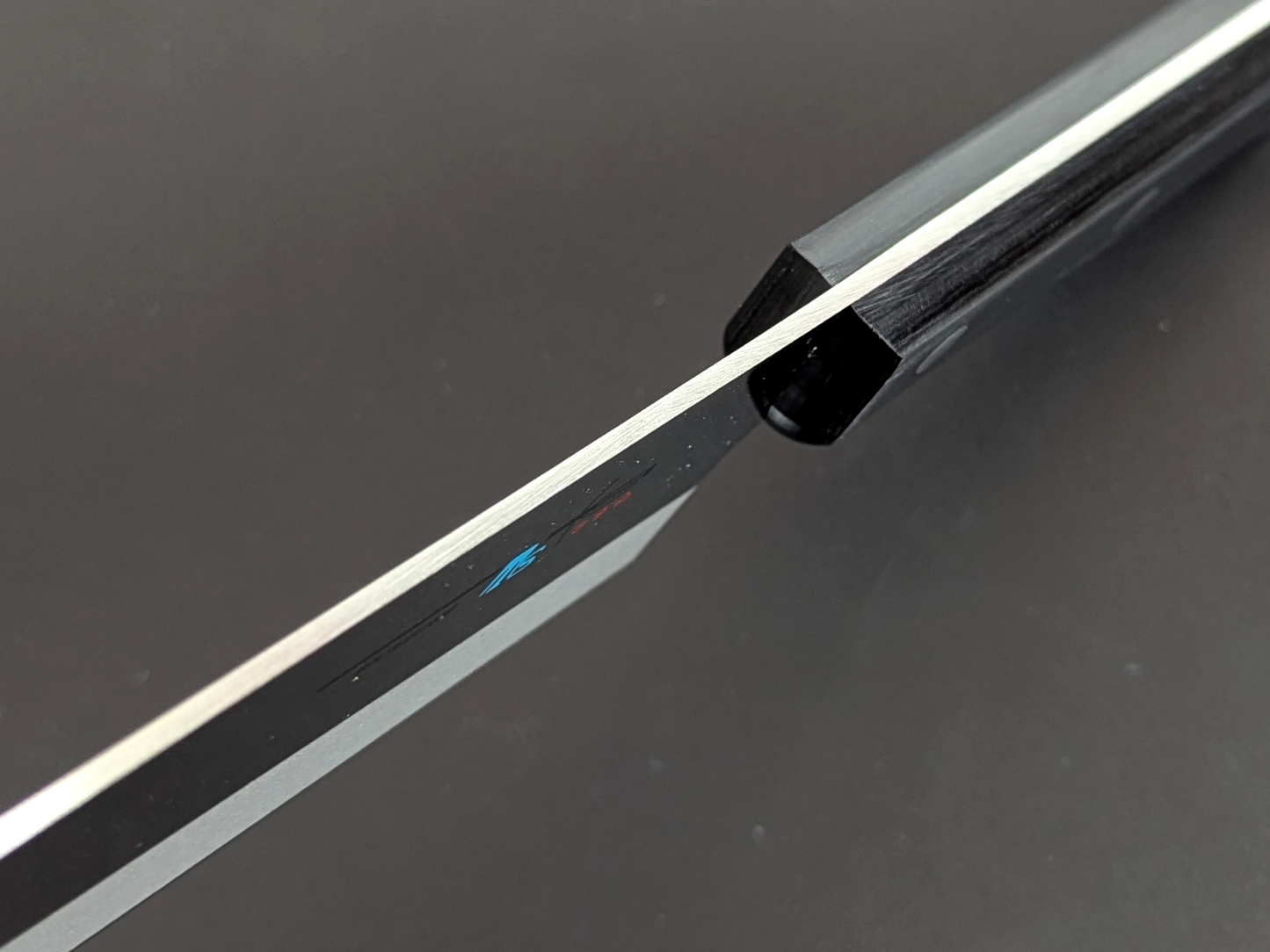 Inoguchi AUS8 Suji Santoku 170mm Black Plywood Handle