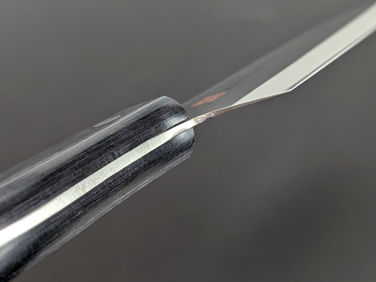 Inoguchi AUS8 Suji Santoku 170mm Black Plywood Handle