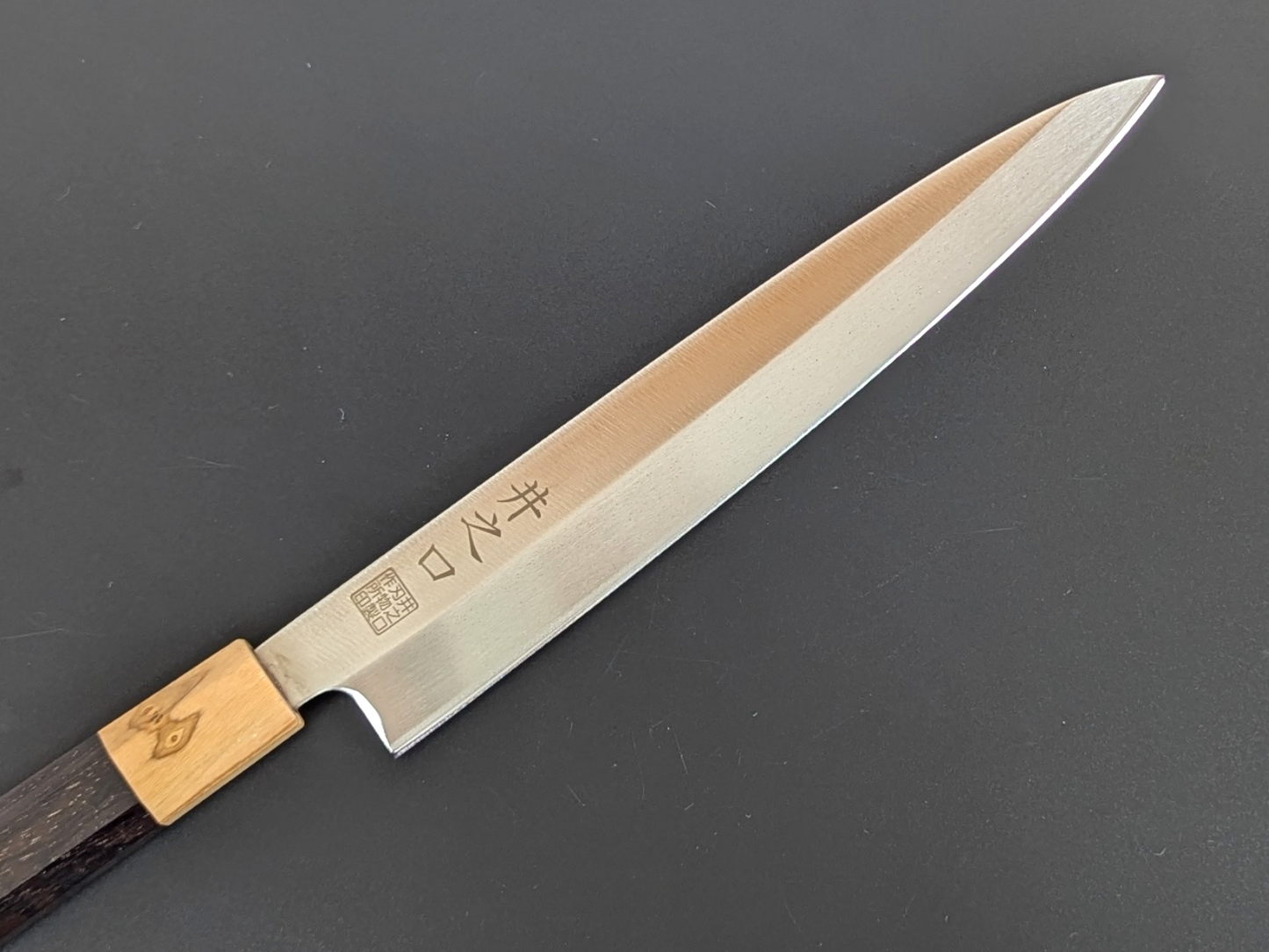 Inoguchi Ginsan Yanagiba 210mm Ebony Handle