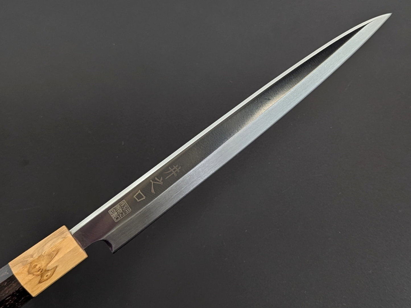 Inoguchi Ginsan Yanagiba 210mm Ebony Handle