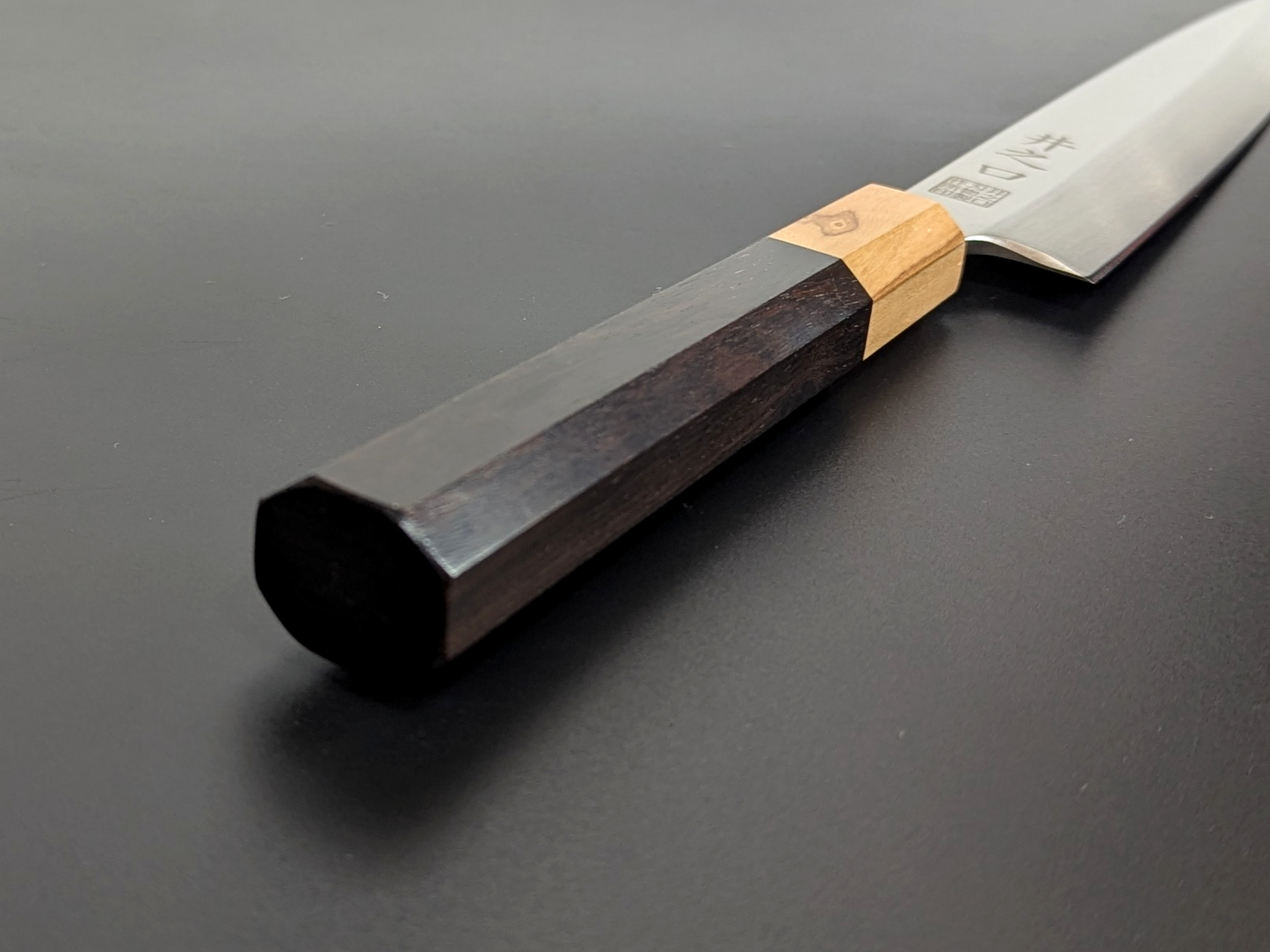 Inoguchi Ginsan Yanagiba 210mm Ebony Handle