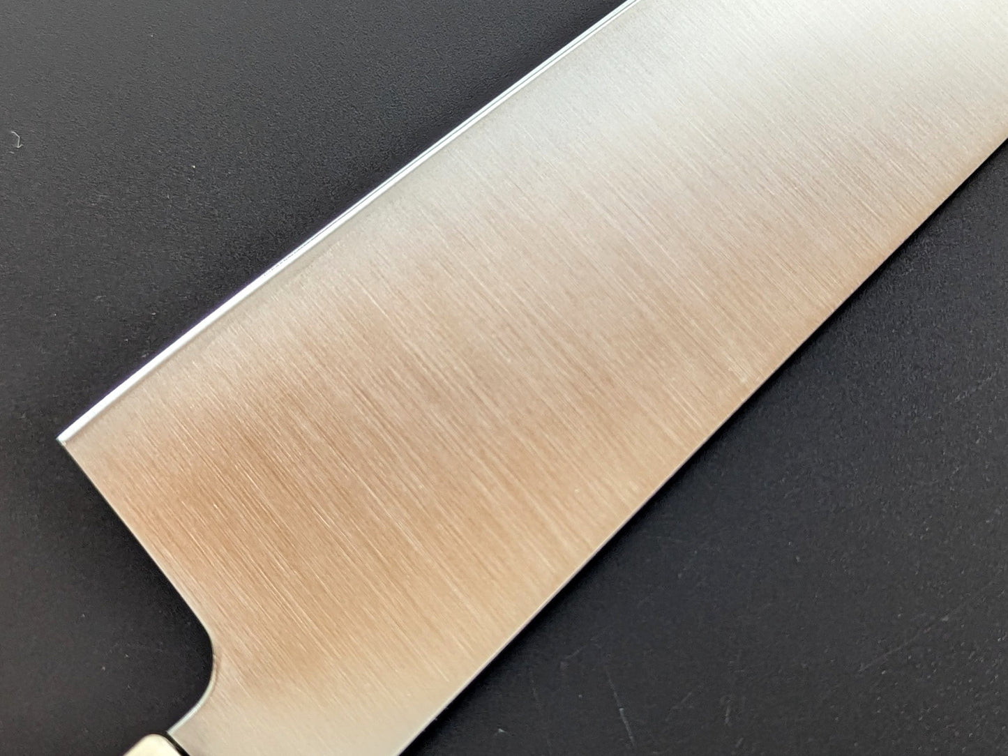 Inoguchi AUS8 Kiritsuke Santoku 210mm Wine Red Handle