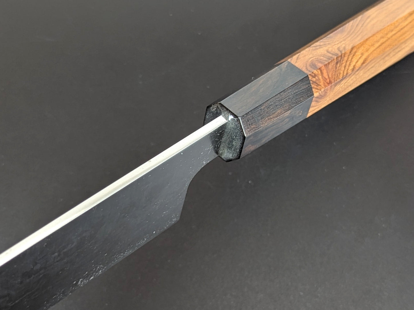 Suketada Kikuchi Tamahagane Santoku (Bunka) 170mm