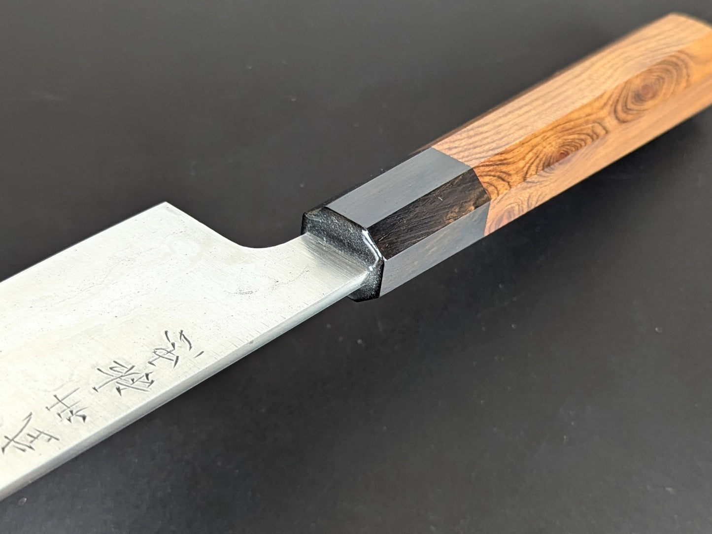Suketada Kikuchi Tamahagane Santoku (Bunka) 170mm