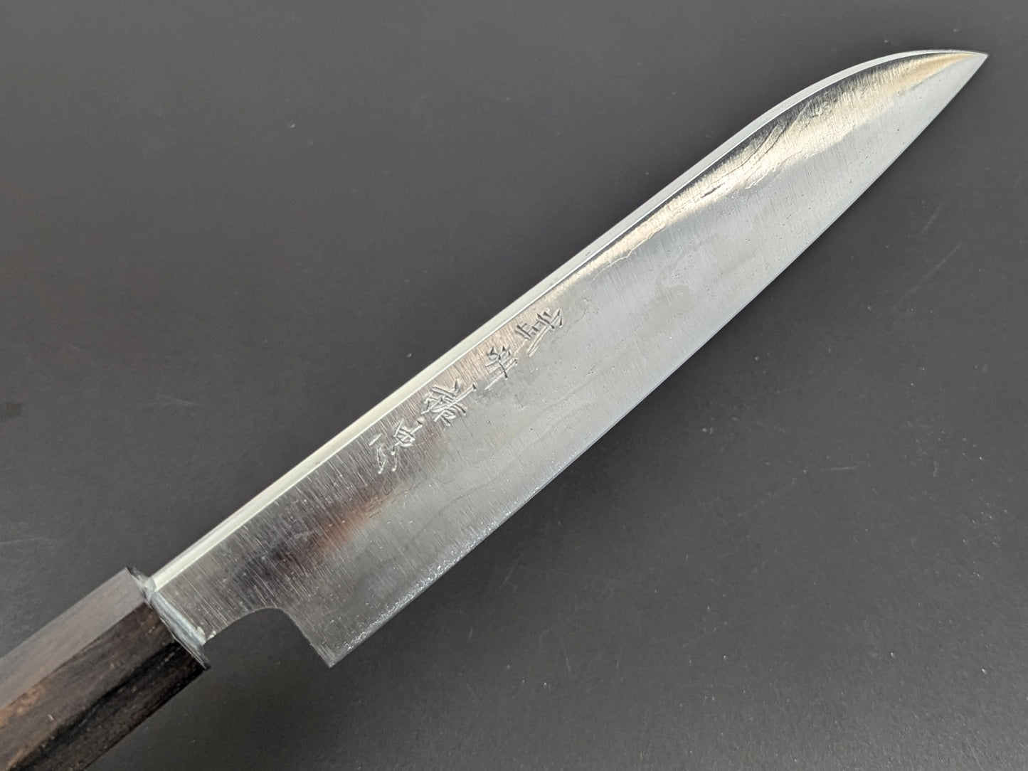 Suketada Kikuchi Tamahagane Santoku (Bunka) 170mm