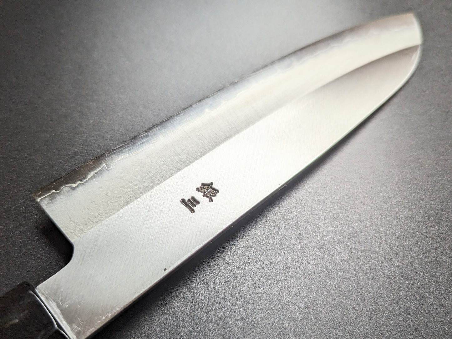 Yamatsuka Hamono Ginsan Stainless Steel Kasumi Santoku 180mm