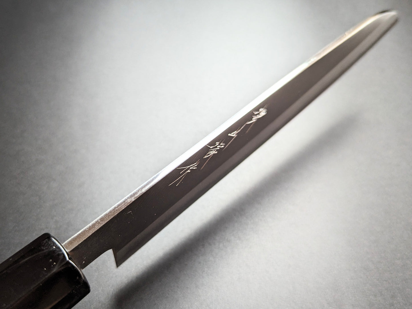 Yamatsuka Hamono Ginsan Stainless Steel Kasumi Santoku 180mm