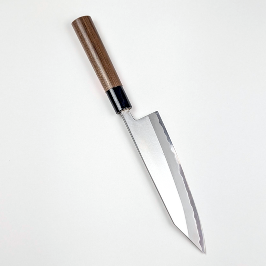 Sadamasa Stainless Clad Aogami #2 Migaki Kiritsuke Gyuto 180mm