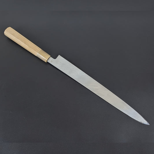Yamamoto Sukenaga Tamahagane Yanagiba315mm No Engraving Magnolia Handle