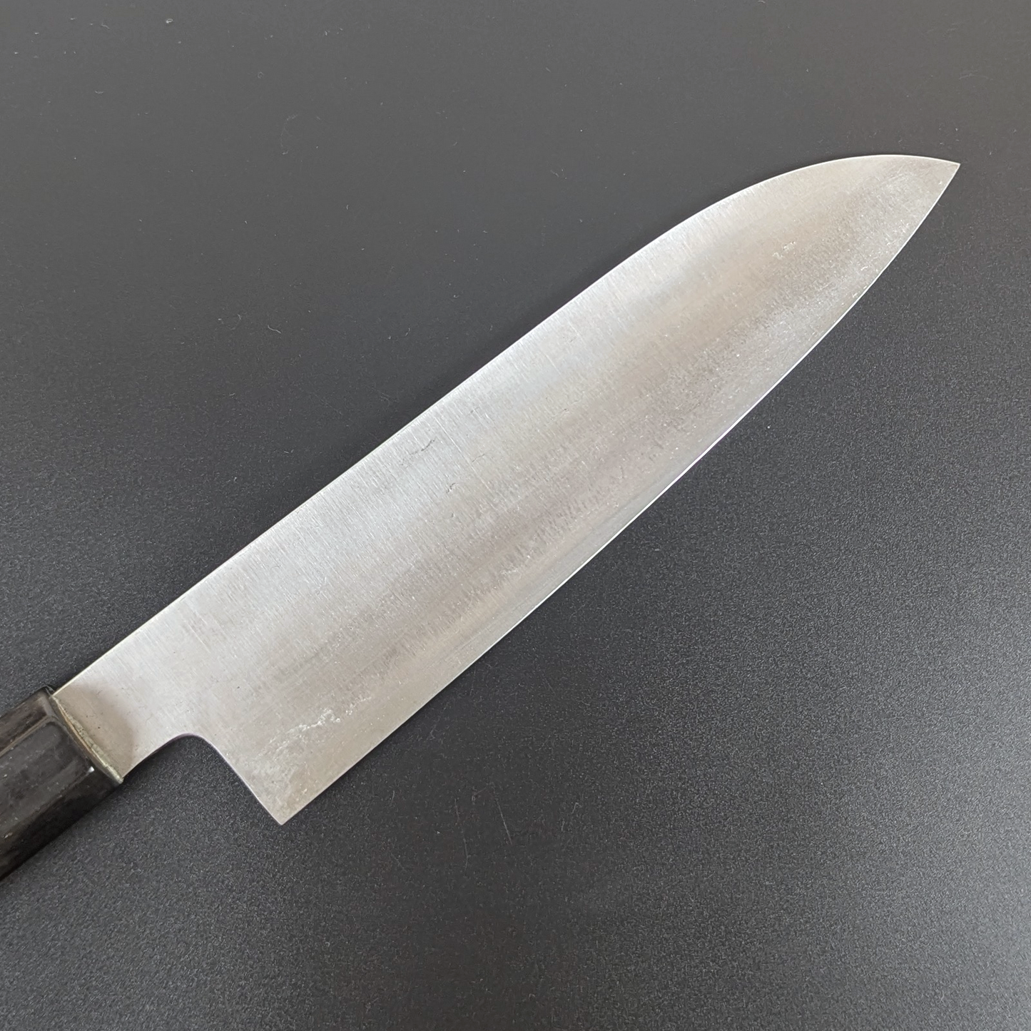Yamamoto Sukenaga Tamahagane Santoku 185mm No Engraving Magnolia Handle