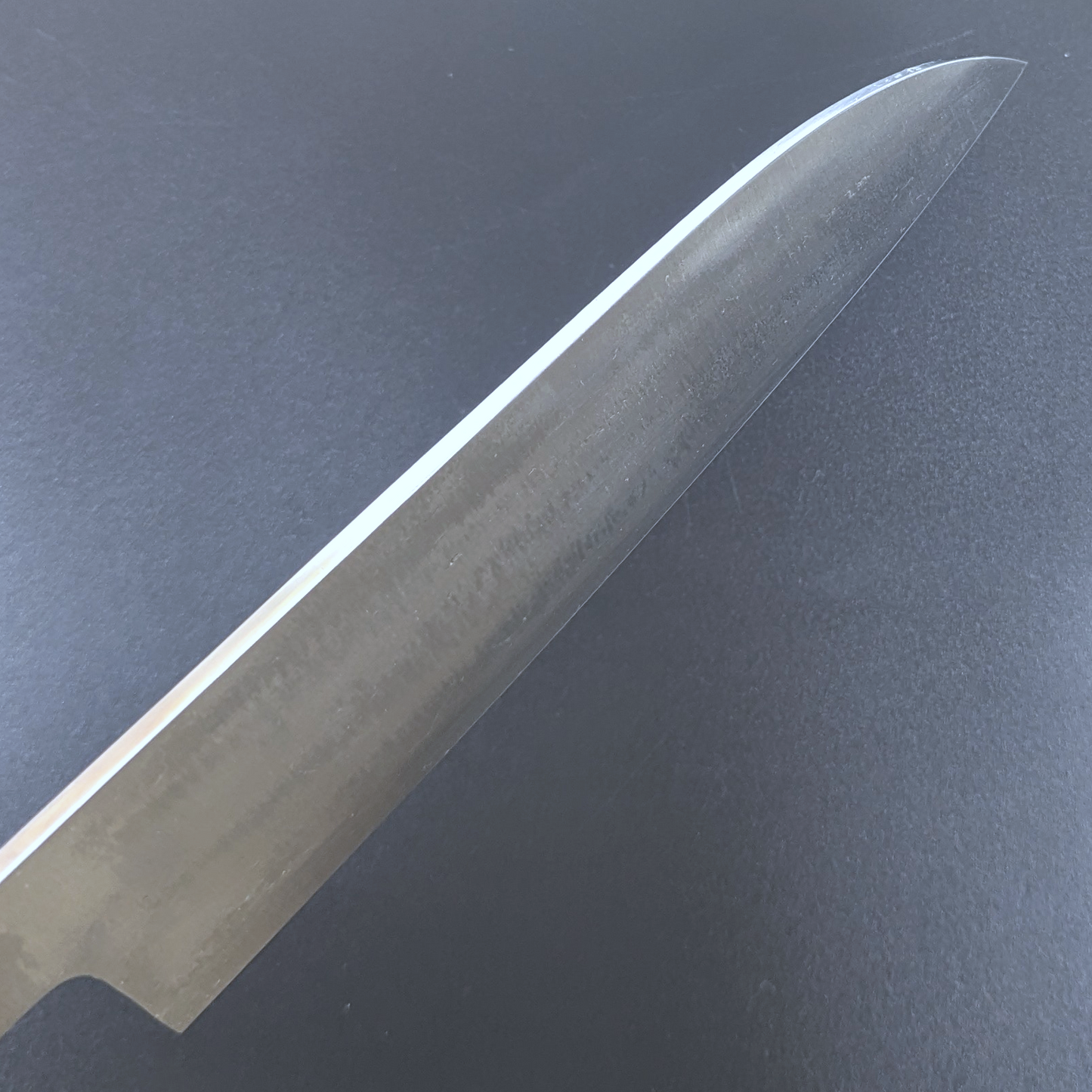 Yamamoto Sukenaga Tamahagane Santoku 185mm No Engraving Magnolia Handle