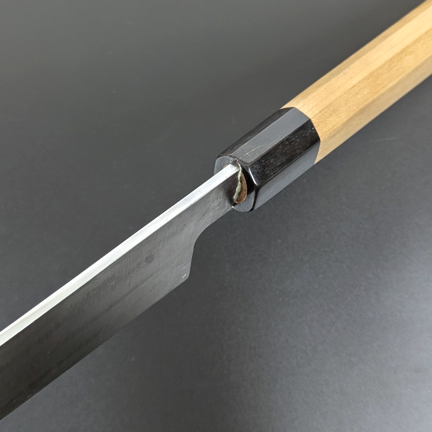 Yamamoto Sukenaga Tamahagane Santoku 185mm No Engraving Magnolia Handle