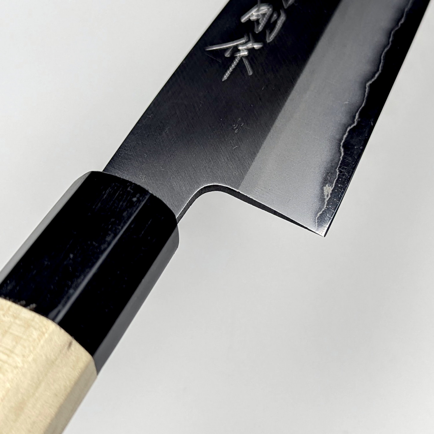 Yamatsuka Hamono Ginsan Kasumi Gyuto 210mm Magnolia Handle
