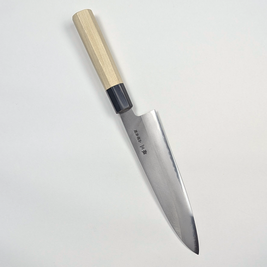 Yamatsuka Hamono Ginsan Kasumi Gyuto 210mm Magnolia Handle