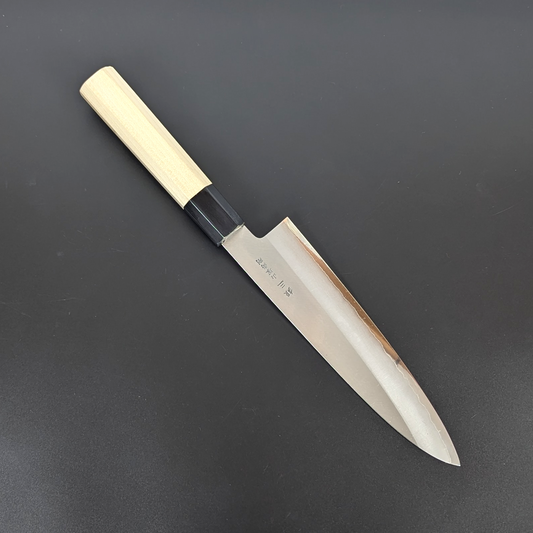 Yamatsuka Hamono Ginsan Kasumi Gyuto 210mm Magnolia Handle