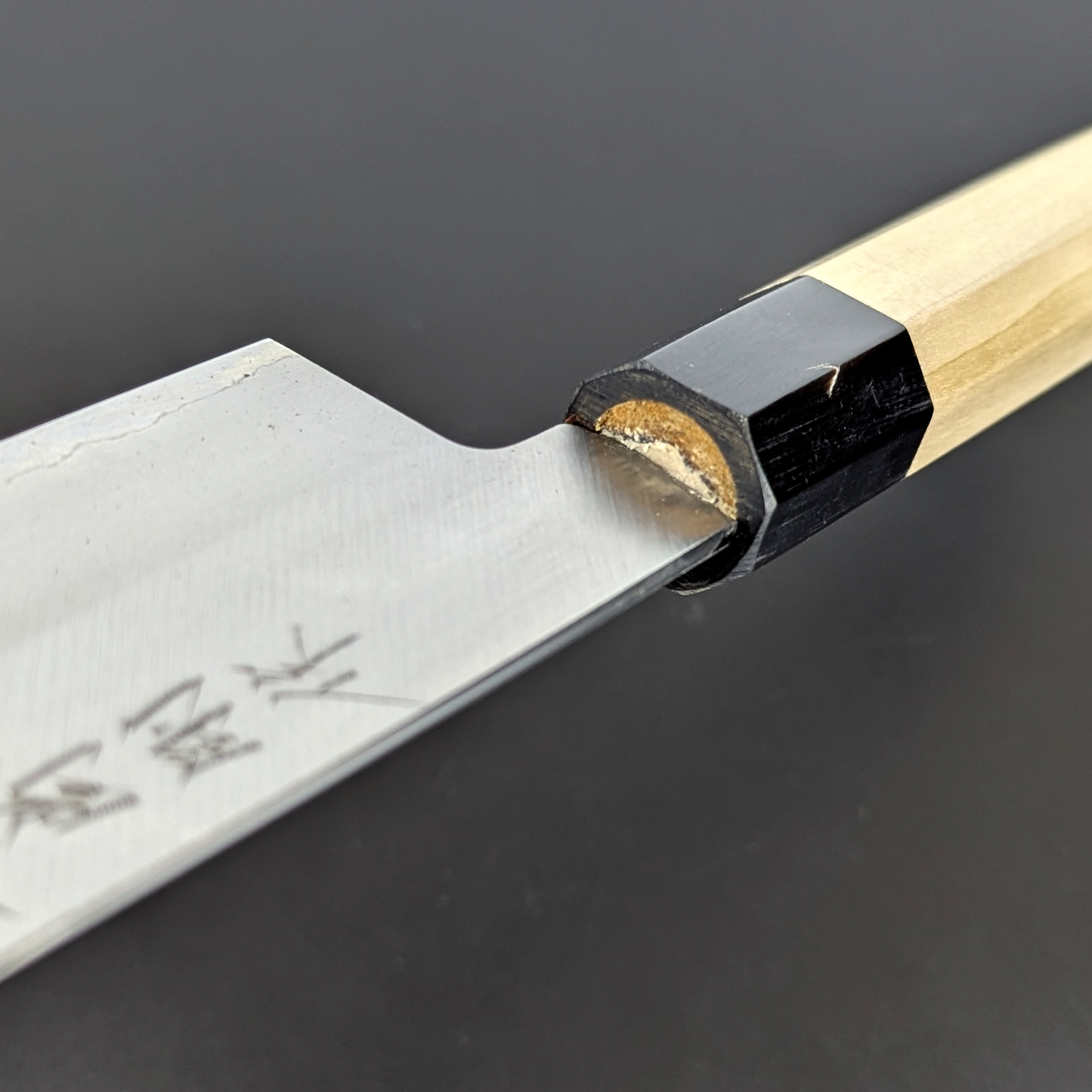 Yamatsuka Hamono Ginsan Edelstahl Kasumi Santoku 180mm