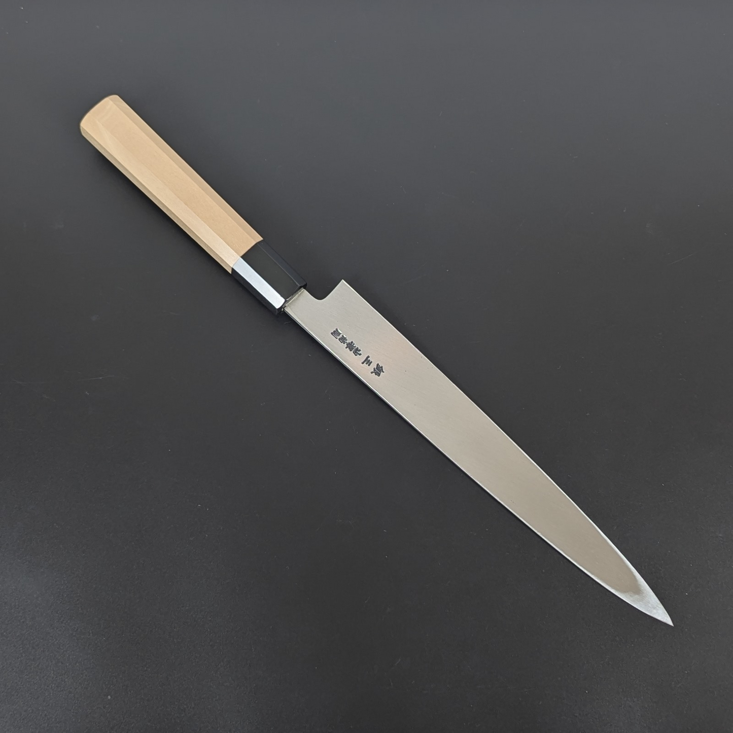 Yamatsuka Hamono Ginsan Kasumi Yanagiba 235mm Magnolia Handle