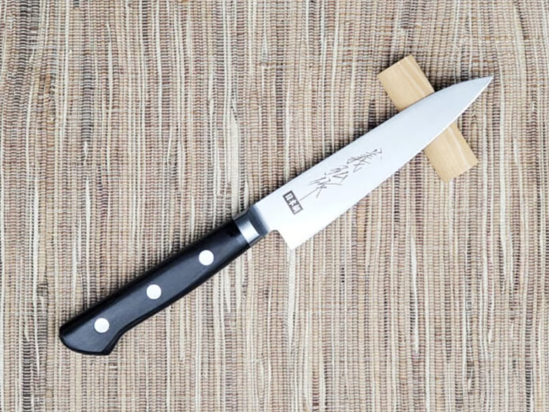 Yoshihiro SK4 Steel Petty Black Plywood Handle