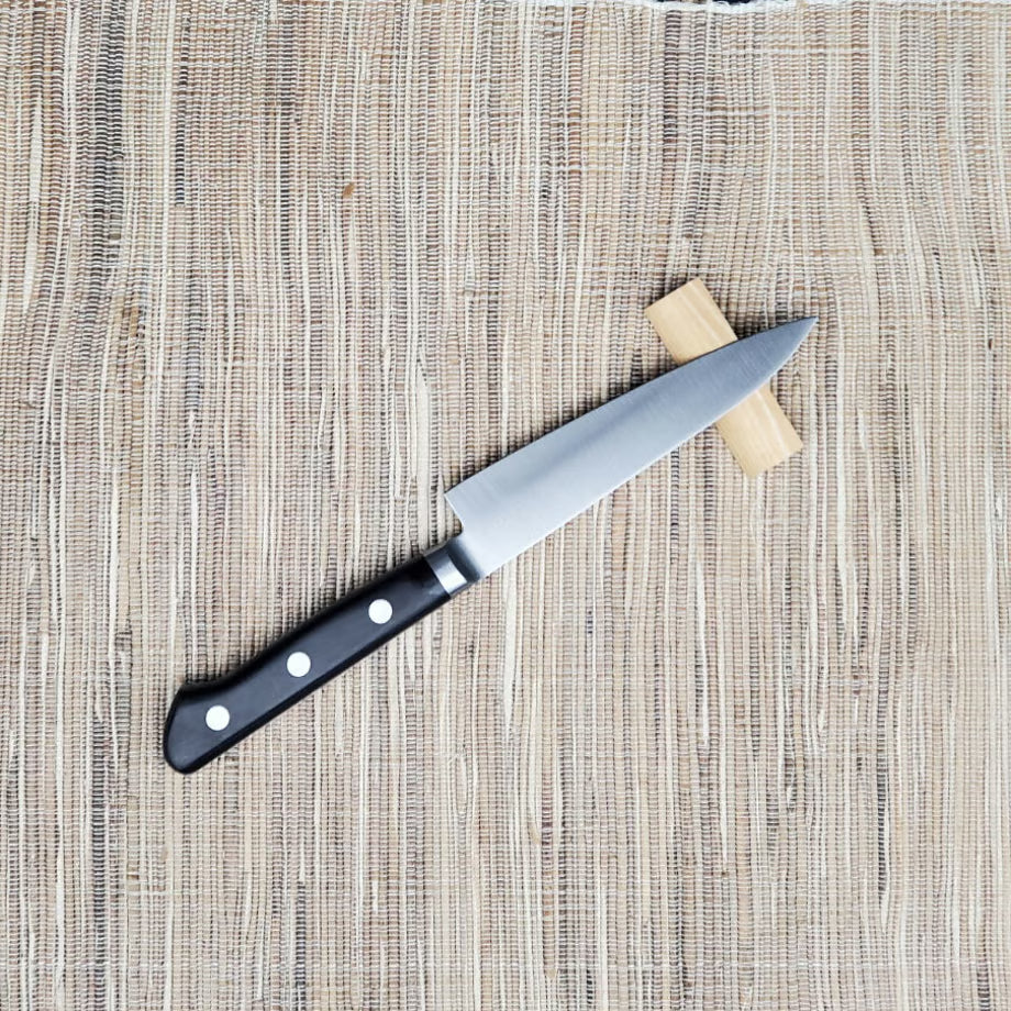 Yoshihiro SK4 Steel Petty Black Plywood Handle