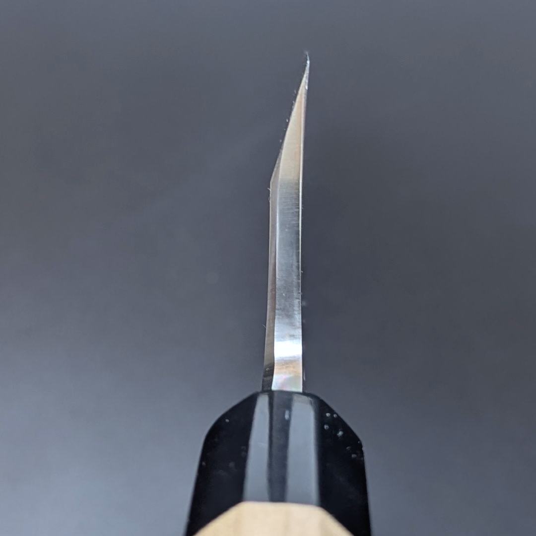 Goh Umanosuke Yoshihiro Aogami #2 Garasaki (Boning Knife) Magnolia Handle & Sheath