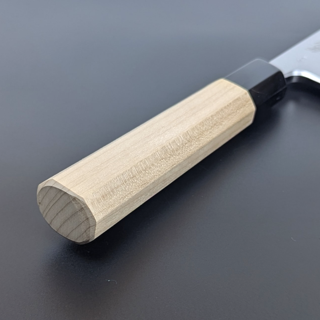 Goh Umanosuke Yoshihiro Aogami #2 Garasaki (Boning Knife) Magnolia Handle & Sheath