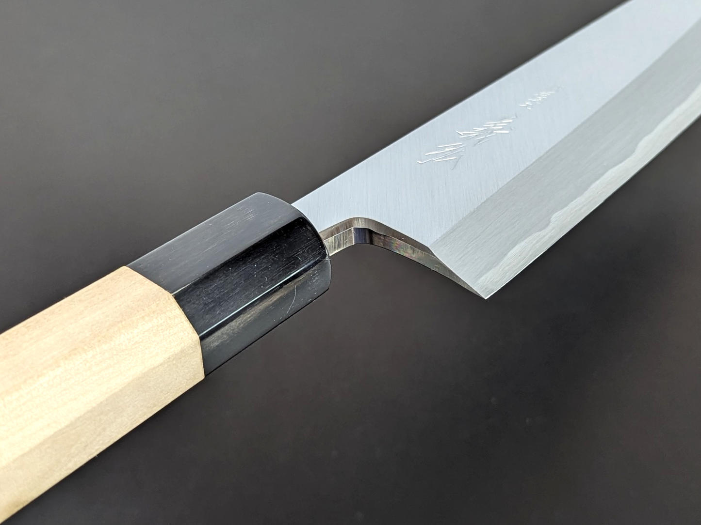 Goh Umanosuke Yoshihiro White Steel #2 Kiritsuke-Deba 180mm (7.08in)