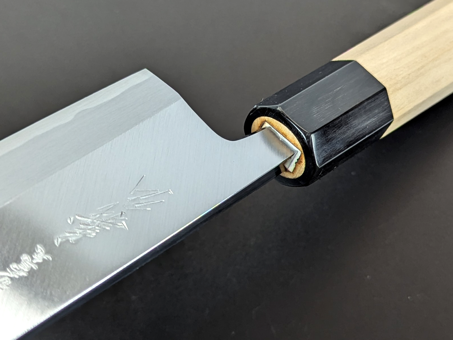 Goh Umanosuke Yoshihiro White Steel #2 Kiritsuke-Deba 180mm (7.08in)