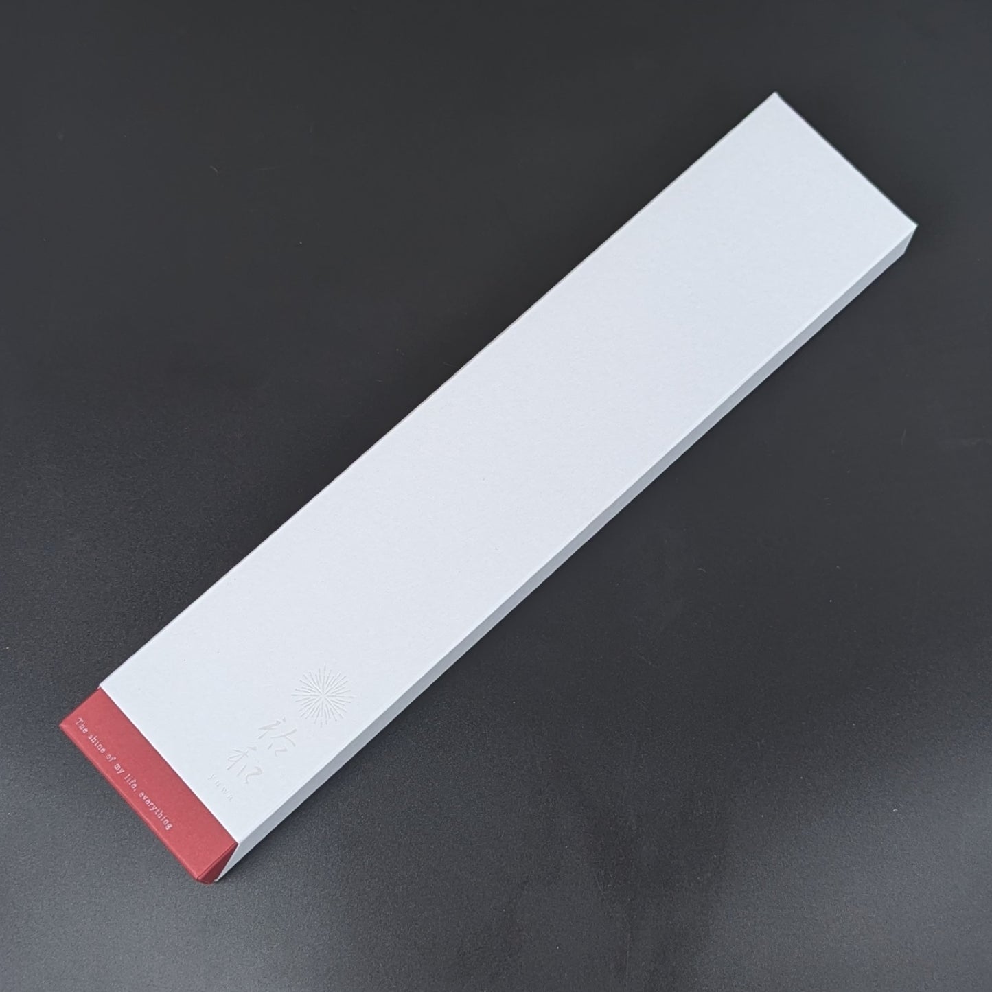 Yuuwa Aogami #2 Kurouchi Damascus Santoku 165mm Cherry Handle