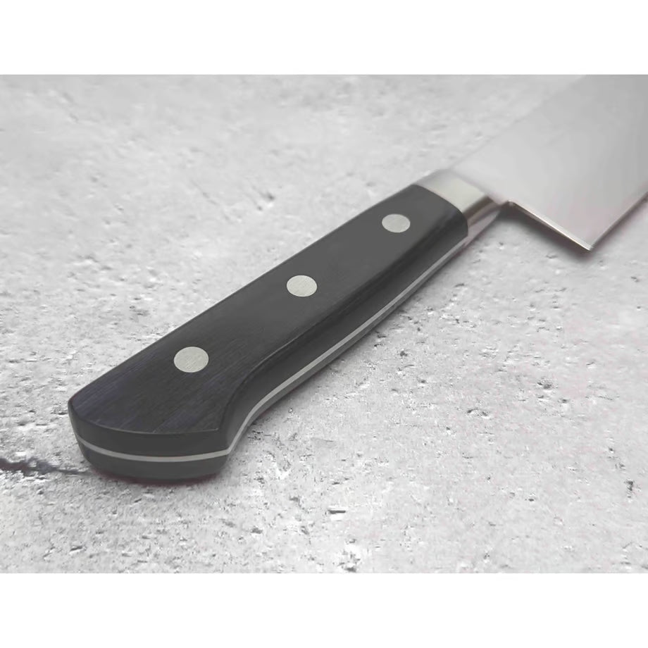 Yoshihiro VG5 Hammered Sandblast Finish Santoku 165mm (6.5in)
