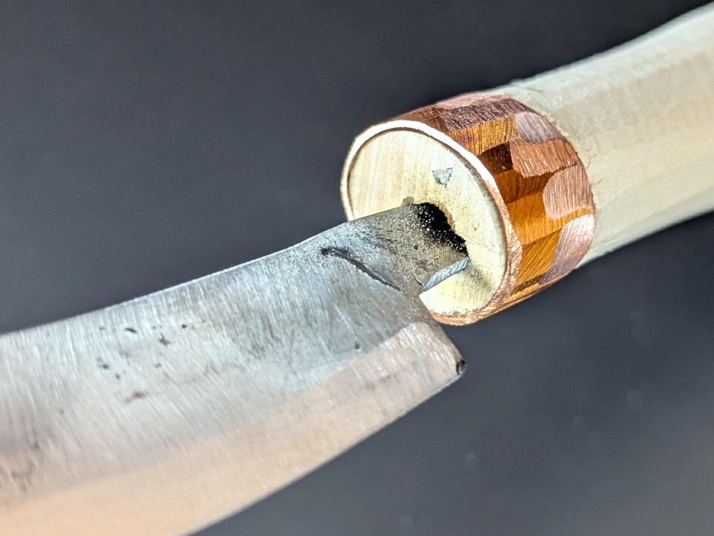 Tsutomu Takahashi White Steel #2 Fruit Knife 110mm (3.93in)