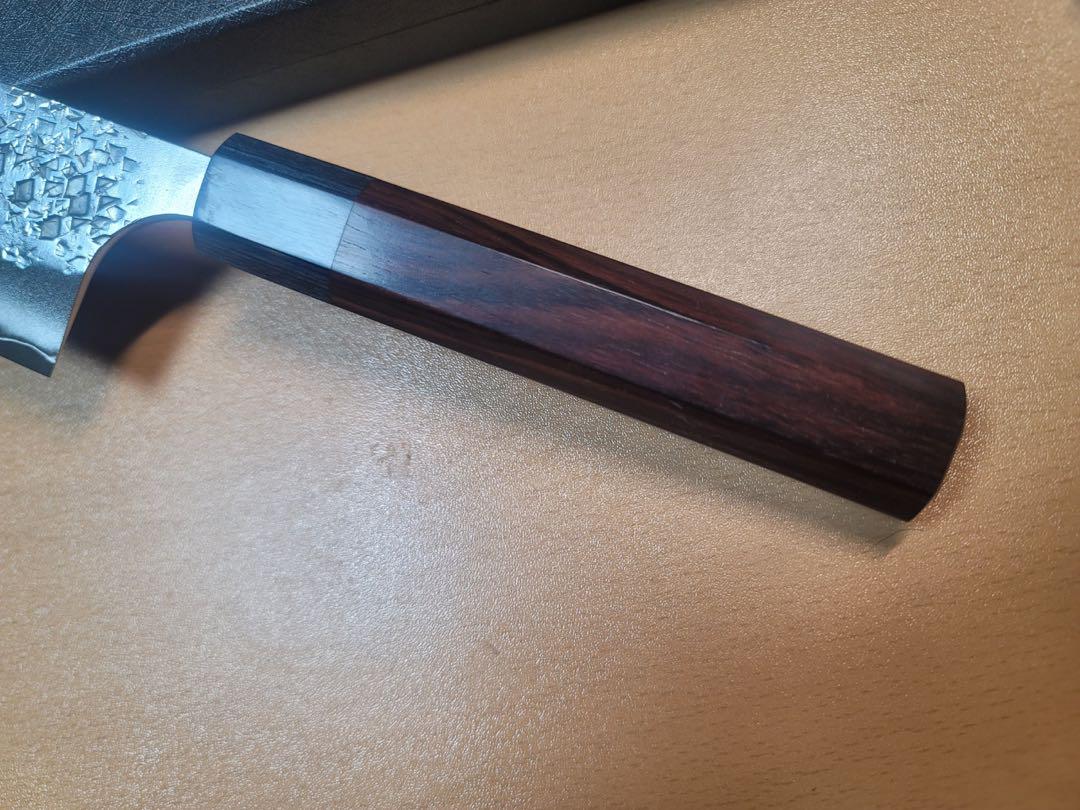 Kurosaki Yu Shizuku SG2 Gyuto Mango de palisandro de 240 mm