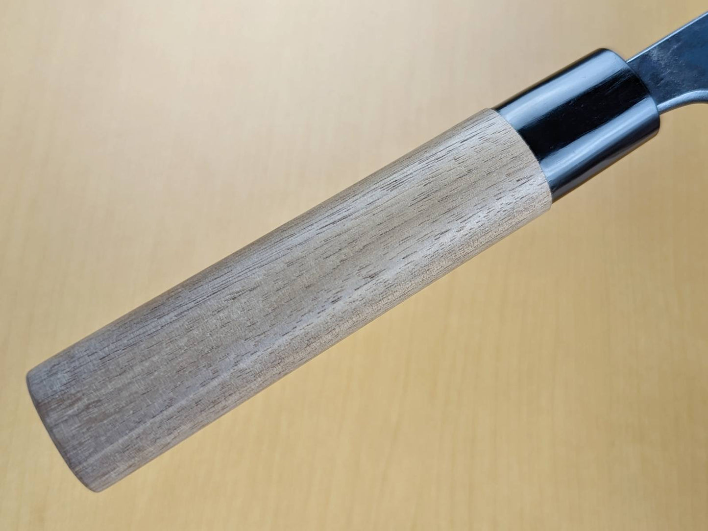 Muneishi Blue Steel#2 Kurouchi Japanisches Santoku 165 mm (6,5 Zoll)