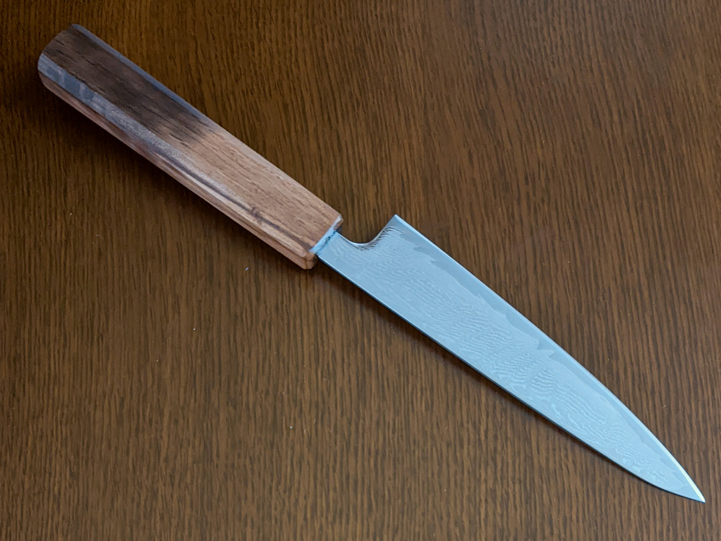 Yoshihiro AUS10 Suminagashi-Finish Japonés Petty 135 mm (5,3 pulgadas)
