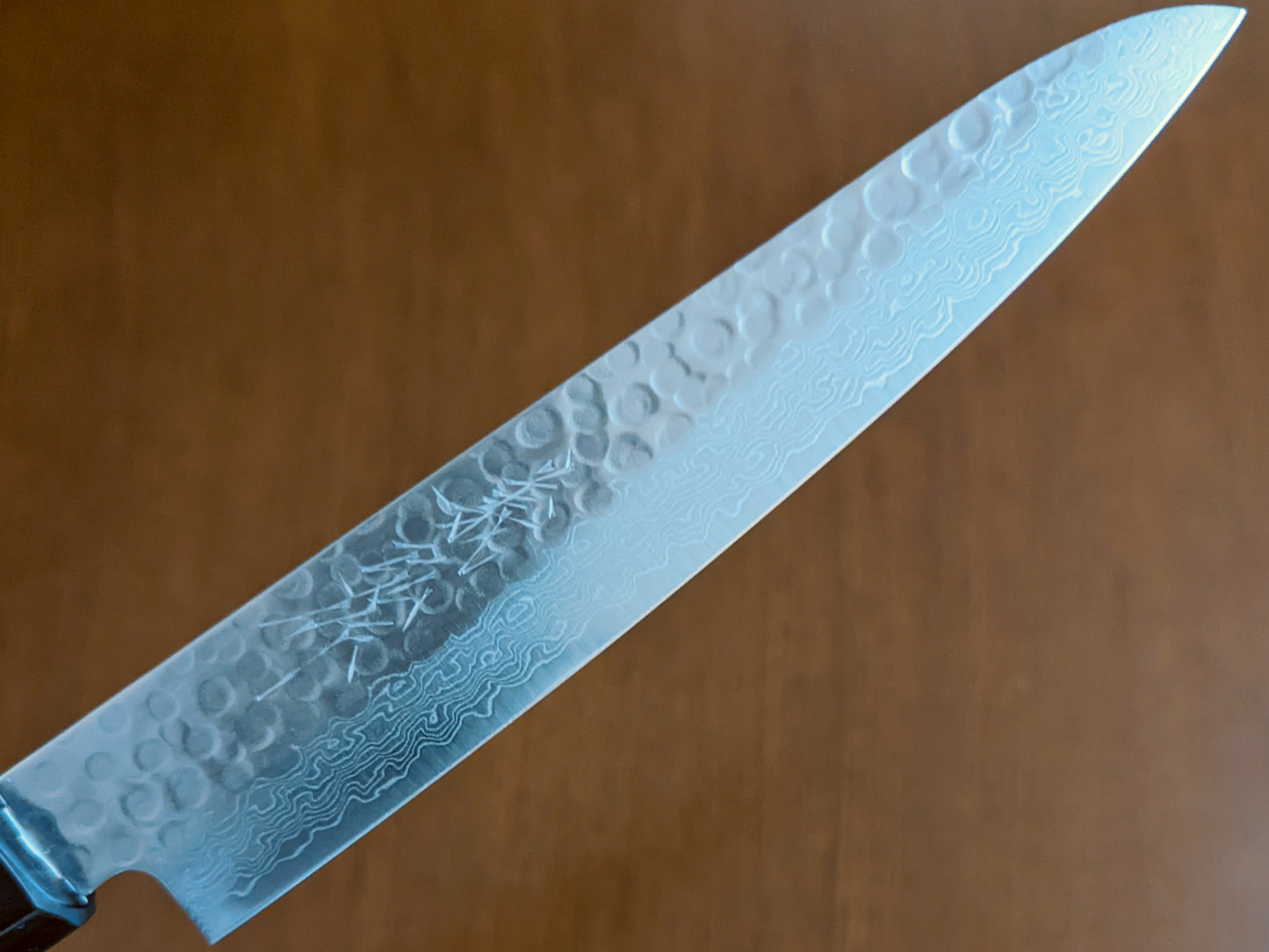 Yoshihiro VG10 gehämmerter Damascus Japanisches Petty 150 mm (5,9 Zoll)