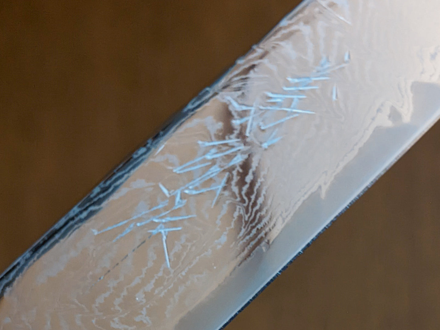 Yoshihiro AUS10 Suminagashi-Finish Japonés Petty 135 mm (5,3 pulgadas)